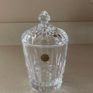 Crystal Candy Jar with Lid